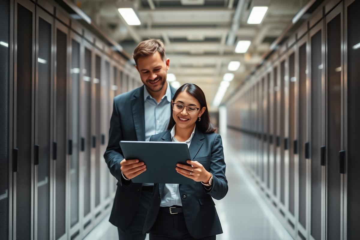 Team reviewing a data center capacity contract